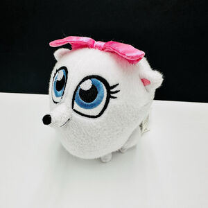 Secret Life of Pets 2 Gidget The White Pomeranian Dog Plush 2019 Stuffed Animal